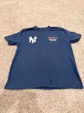 abercrombie kids Navy New York Yankees Graphic Tee